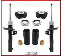Ammortizzatore per VW Golf 5/6 Touran Set Asse Ant. Ø50mm Parapolvere Supporto
