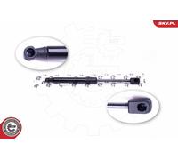 Ammortizzatore pneumatico, Cofano motore Cofano motore per BMW X3