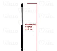 Ammortizzatore portellone Microcar Virgo I II III Family 170N