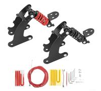 Ammortizzatore posteriore compatibile per xiaomi per scooter elettrici M365, 1S, PRO1 e PRO2 (rosso per Pro/Pro2)
