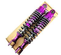 Ammortizzatore Posteriore Mtb, Moto Ammortizzatore 2 pezzi universali 305 mm 320 ammortizzatore pneumatico Uso adatto per moto sospensione posteriore per scooter ATV Quad Dirt Bike(320mm Purple)