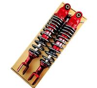 Ammortizzatore Posteriore Mtb, Moto Ammortizzatore 2 pezzi universali 305 mm 320 ammortizzatore pneumatico Uso adatto per moto sospensione posteriore per scooter ATV Quad Dirt Bike(320mm Red)