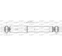 Ammortizzatore posteriore OPEN PARTS SAB8363.32 per RENAULT KANGOO
