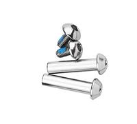 Ammortizzatore posteriore per bici, set di viti per ammortizzatori per bicicletta, facile da installare, accessori MTB, vite per boccola ammortizzatore per bicicletta (50 mm)