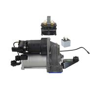 Ammortizzatore Posteriore per BMW Serie 5 E61 Supporto compressore Pompa sospensioni pneumatiche + relè + valvola 37106793778 37206792855
