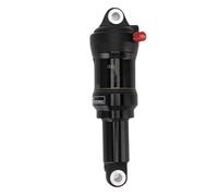 Ammortizzatore posteriore per mountain bike NinGYiYan, ammortizzatore a pressione d'aria per bici da discesa, lega di alluminio, leggero, montaggio da 165 mm, assorbimento degli (Oro)