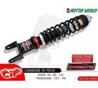 AMMORTIZZATORE POSTERIORE REGOLABILE CARBONE PIAGGIO SPRINT VELOCE