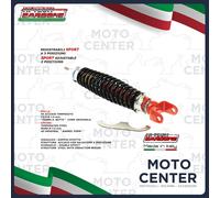AMMORTIZZATORE POSTERIORE REGOLABILE CARBONE SPORT ROSSO PIAGGIO VESPA PK 50 125