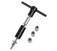 Ammortizzatore Posteriore Strumento Bussola Bicicletta in Acciaio Inox e Alluminio per Bussole DU Montaggio Smontaggio con Manicotto Visiera per Fox per ROCKSHOX per MANITOU X-Fusion 12,7 mm Nero