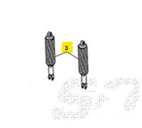 AMMORTIZZATORE POSTERIORE SYM JOYRIDE TCS EURO5 300 2023 LJ30W4-EU