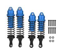 Ammortizzatore RC, 4 Pezzi Anteriore Posteriore Scala 1:10 Sospensione Blu per Modellismo Radiocomandato e Gare Fuoristrada
