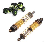 Ammortizzatore RC da 2 Pezzi, Set di Ammortizzatori RC Assemblati Regolabili con Pressione Dell'olio da 115 Mm/4,5 Pollici con Molle Per Axial SCX10 90046 AXI03007 1/10 RC Crawler Car(Gloria)