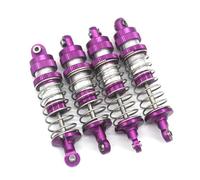 Ammortizzatore Rc Per MJX 14210 14209 1/14 RC Parti Aggiornamento In Metallo Per Veicoli Telecomandati Ammortizzatore A Pressione Dellolio Parti Ammortizzatore(PURPLE)