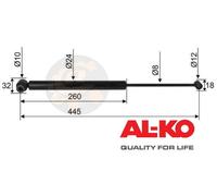 AMMORTIZZATORE REPULSORE ORIGINALE AL-KO 60/S VERSIONE A