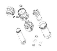 Ammortizzatore Rockshox Kit Tokennegatif Sdlx-Thru C1 Noir