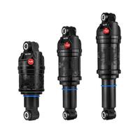 Ammortizzatore Sospensione Pneumatica Ammortizzatore Ad Aria Per Bicicletta MTB In Lega Alluminio Pressione Dell'aria Regolabile 125/150/165/190 Mm MR-2 Ammortizzatore Aria Per Bici MTB(165mm)