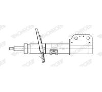 Ammortizzatore Spina superiore G8653 MONROE per PEUGEOT OPEL CITROËN TOYOTA