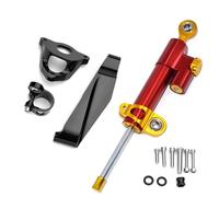 Ammortizzatore Sterzo Compatibile Con CBR600RR 2007-2016, L'ammortizzatore Di Sterzo Per Motocicletta Stabilizza Il Controllo Con Staffa Di Montaggio Ammortizzatore Di Sterzo Per Motocicletta