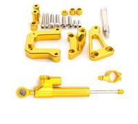 Ammortizzatore Sterzo Compatibile Con Yamaha Per M-SLAZ Moto CNC Alluminio Ammortizzatore Sterzo Stabilizzatore Staffa Supporto Kit Di Montaggio Accessori Per Moto