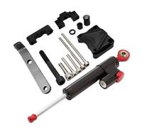 Ammortizzatore Sterzo Moto Per Zero Per 10X Ammortizzatore Di Sterzo Stabilizza Staffa Kit Di Supporto Di Montaggio Ammortizzatore Direzionale Accessori Ammortizzatore Manubrio(Complete Set A)