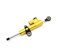 Ammortizzatore Sterzo Moto Stabilizzatore Dello Sterzo Con Ammortizzatore CNC Per Moto Controllo Di Sicurezza Lineare Invertito Per Bici Da 600 Cc(Gold black)