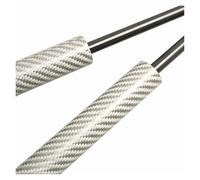 Ammortizzatore Supporto Ammortizzatore Cofano Anteriore Ammortizzatori A Gas Molle E Ammortizzatori Per Ford Per S-Max 2006-2014 Supporto Sollevamento(SILVER CARBON FIBER)