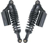 ammortizzatore universale per moto Ammortizzatore per motocicletta per ATV placcatura nera 11 280MM molla 8MM(Nero)