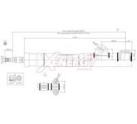 AP XENERGY X017334 Ammortizzatore
