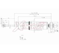 AP XENERGY X093340 Ammortizzatore