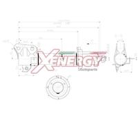 AP XENERGY X119332 Ammortizzatore