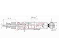 AP XENERGY X185553 Ammortizzatore