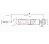 AP XENERGY X255343 Ammortizzatore