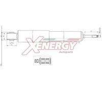 AP XENERGY X287344 Ammortizzatore