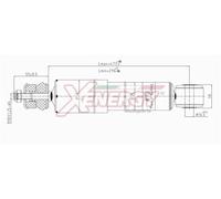 AP XENERGY X299344 Ammortizzatore