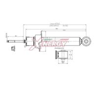 AP XENERGY X445341 Ammortizzatore