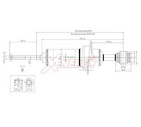 AP XENERGY X461341 Ammortizzatore