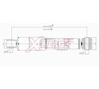 AP XENERGY X486343 Ammortizzatore