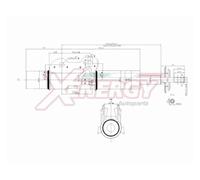 AP XENERGY X702331 Ammortizzatore