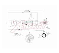 AP XENERGY X720339 Ammortizzatore
