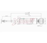 AP XENERGY X816344 Ammortizzatore