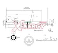AP XENERGY X849334 Ammortizzatore