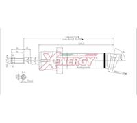 AP XENERGY X901332 Ammortizzatore