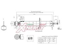 AP XENERGY X911341 Ammortizzatore