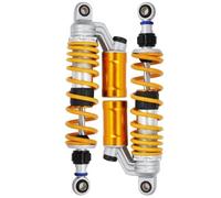 AMMORTIZZATORI 1 coppia di per, accessori gialli | 1 coppia di ammortizzatori ad aria per moto da 320 mm, 340 mm e 360 mm, sospensioni posteriori per , accessori gialli