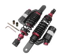 Ammortizzatori 1 Coppia Per PCX150 2018-2020 Ammortizzatori Ad Aria Kit Nero Rosso 350mm Acciaio Solido + Accessorio Moto In Lega Di Alluminio Ammortizzatore
