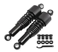 Ammortizzatori 1 Paio Di Ammortizzatori Posteriori Per Motociclette 267MM Sospensioni Molle Per Touring Per Electra Glide Per Road King Per Sportster 883 Ammortizzatore Posteriore(Nero)