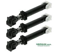 AMMORTIZZATORI 120N PER LAVATRICE WHIRLPOOL IGNIS 480111102361 - 3 PEZZI
