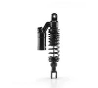 Ammortizzatori 2 Pezzi 320MM/340MM/360MM Ammortizzatori Posteriori A Molla Modificati Per Motociclette Regolabili A Gas-olio Ammortizzatore Posteriore(Nero)