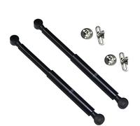 Ammortizzatori a Gas, 4 Pezzi, a, Cerniera Morbida con Coperchio Aperto, Supporto for a, Braccio Idraulico for Bar, Armadietto da Cucina, Scatole di Giochi, Cerniere for Armadietti(Black,B 100N)