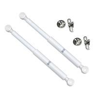 Ammortizzatori a Gas, 4 Pezzi, a, Cerniera Morbida con Coperchio Aperto, Supporto for a, Braccio Idraulico for Bar, Armadietto da Cucina, Scatole di Giochi, Cerniere for Armadietti(White,B 100N)